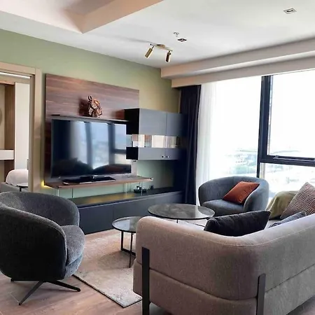 Modern 2bd Panoramic View Downtown Apartment Istanbul