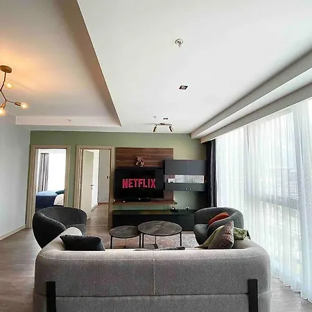 Modern 2bd Panoramic View Downtown Apartment Istanbul